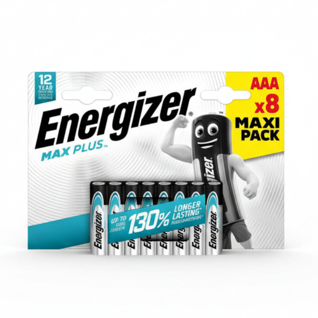 8er Pack Energizer Max Plus AAA LR03 Alkaline Batterien - MIZO.at