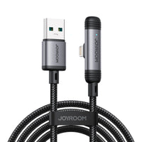 USB A auf Lightning Kabel 3A 90° Winkel Ladekabel 1.2m Joyroom S-A56 - MIZO.at