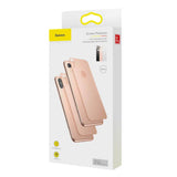 iPhone XS Rückschutz 0,3 mm Curved T-Glass Vollabdeckung – Schwarz - MIZO.at