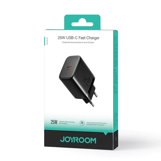 Joyroom 25W Fast Charger | JR-TCF11 PD QC USB-C Adapter White - MIZO.at