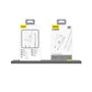 Dudao A26 20W GaN USB-C PD Schnellladegerät Weiß - MIZO.at
