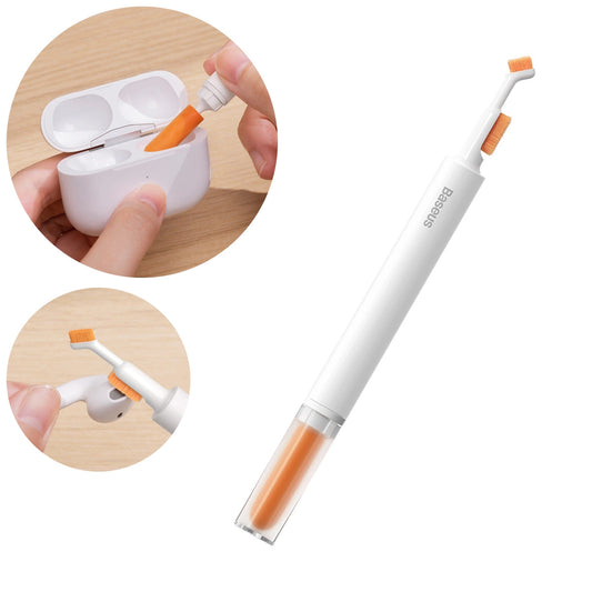 Baseus Headphone Cleaning Brush | Premium White Maintenance Tool - MIZO.at