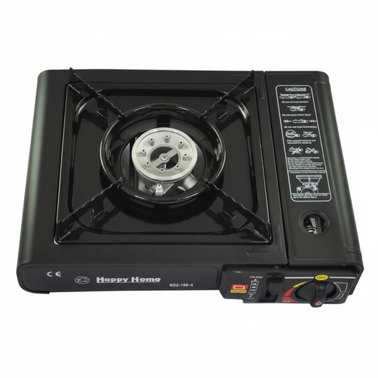 2-in-1 Camping Gaskocher 2200W mit Koffer