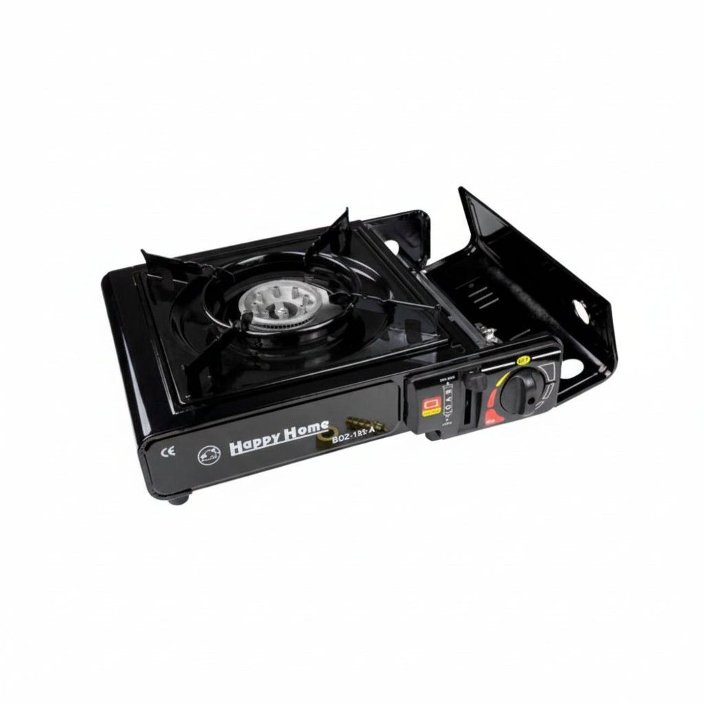 2-in-1 Camping Gaskocher 2200W mit Koffer