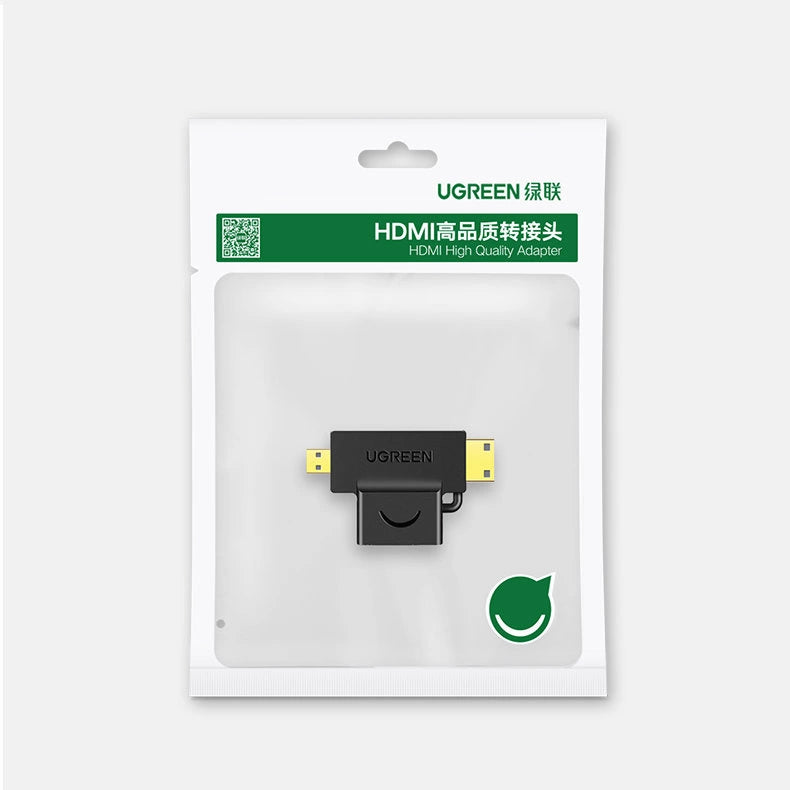 UGREEN HDMI to Mini/Micro HDMI Adapter | 2-in-1 Converter - MIZO.at
