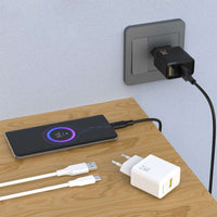 Dudao A23 2.4A USB-A Schnellladegerät Weiß - MIZO.at