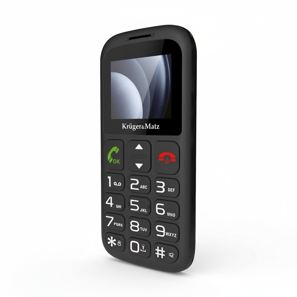 Senioren Handy Krüger & Matz Simple 923 GSM mit SOS Taste Dual SIM - MIZO.at