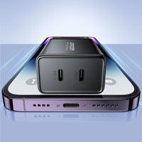 Joyroom 40W Fast Charger | Dual USB-C PD, QC Power Adapter - MIZO.at
