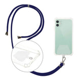 Universal Handy-Lanyard 150 cm Navy | Verstellbare Umhängekordel - MIZO.at