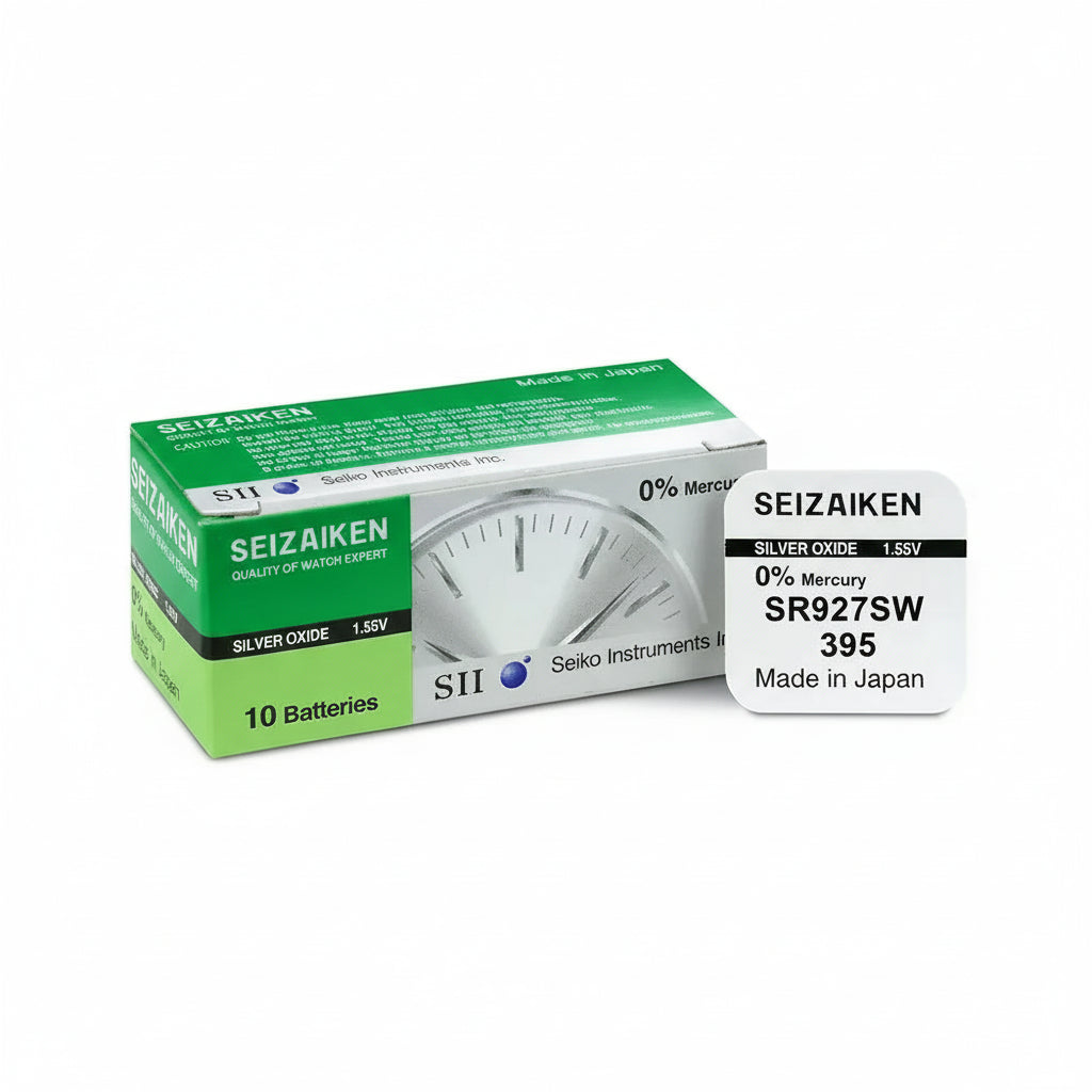 Seizaiken SEIKO 395 SR927SW Silberoxid Uhrbatterie - MIZO.at