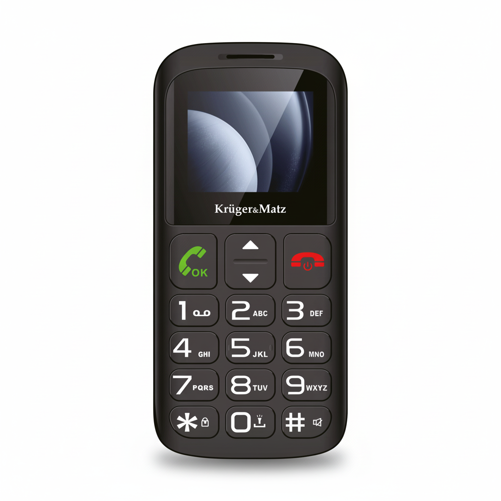 Senioren Handy Krüger & Matz Simple 923 GSM mit SOS Taste Dual SIM - MIZO.at