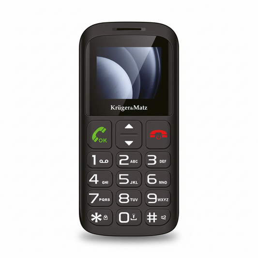 Senioren Handy Krüger & Matz Simple 923 GSM mit SOS Taste Dual SIM - MIZO.at