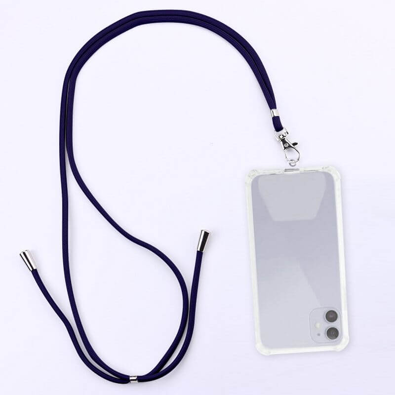 Universal Phone Lanyard | Adjustable Navy Cord 150 cm - MIZO.at