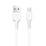 Hoco X20 Micro-USB Kabel 2 m – Flash Charging & Daten Weiß - MIZO.at
