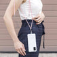 Universal Handy-Lanyard 150 cm Navy | Verstellbare Umhängekordel - MIZO.at