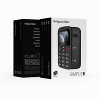 Senioren Handy Krüger & Matz Simple 923 GSM mit SOS Taste Dual SIM - MIZO.at