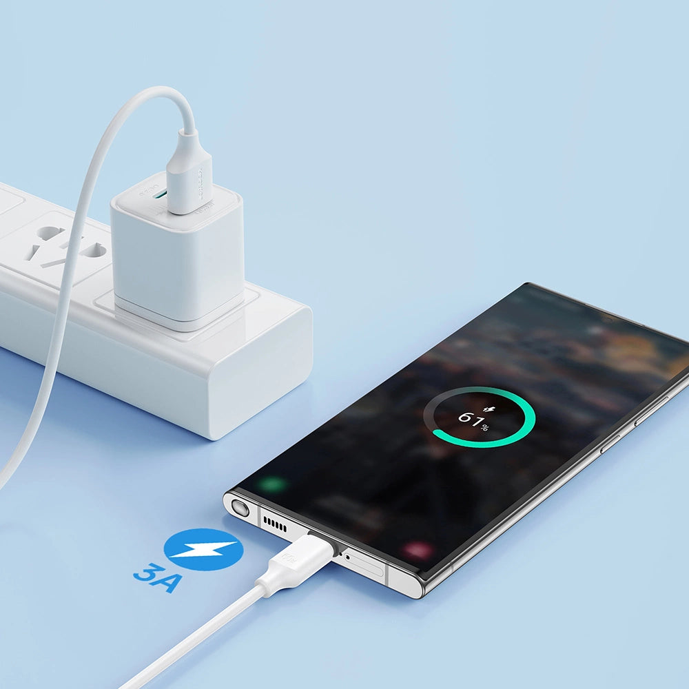 Fast Charging USB Type-C Cable | Joyroom 3A 1M Black - MIZO.at