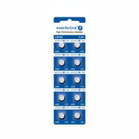 everActive AG5 LR754 Alkaline Knopfzellen 10er Pack Mercury Free - MIZO.at