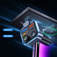 Ecobox FM Transmitter Bluetooth 12-24V Dual USB PD 20W - MIZO.at