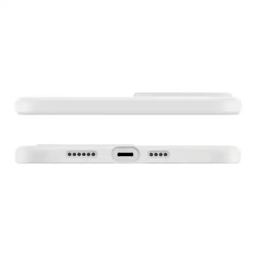 iPhone 13 Pro Liquid Silicone Case | White | Shockproof - MIZO.at