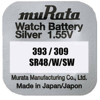 Murata 393 SR48SW Silber Knopfzelle 1,55 V - MIZO.at