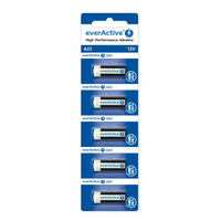 5er Pack everActive 23A / A23 12V Alkaline Batterie Fernbedienung - MIZO.at
