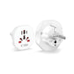 Tech-Protect Reiseadapter: Universal für EU-Stecker, Weiß - MIZO.at