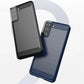 Samsung S21 5G Carbon Case – TPU Schutzcover Schwarz - MIZO.at