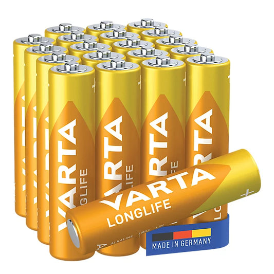 VARTA Longlife AAA LR03 1,5V Alkaline-Batterien – 30er Pack