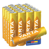 VARTA Longlife AAA LR03 1,5V Alkaline-Batterien – 30er Pack