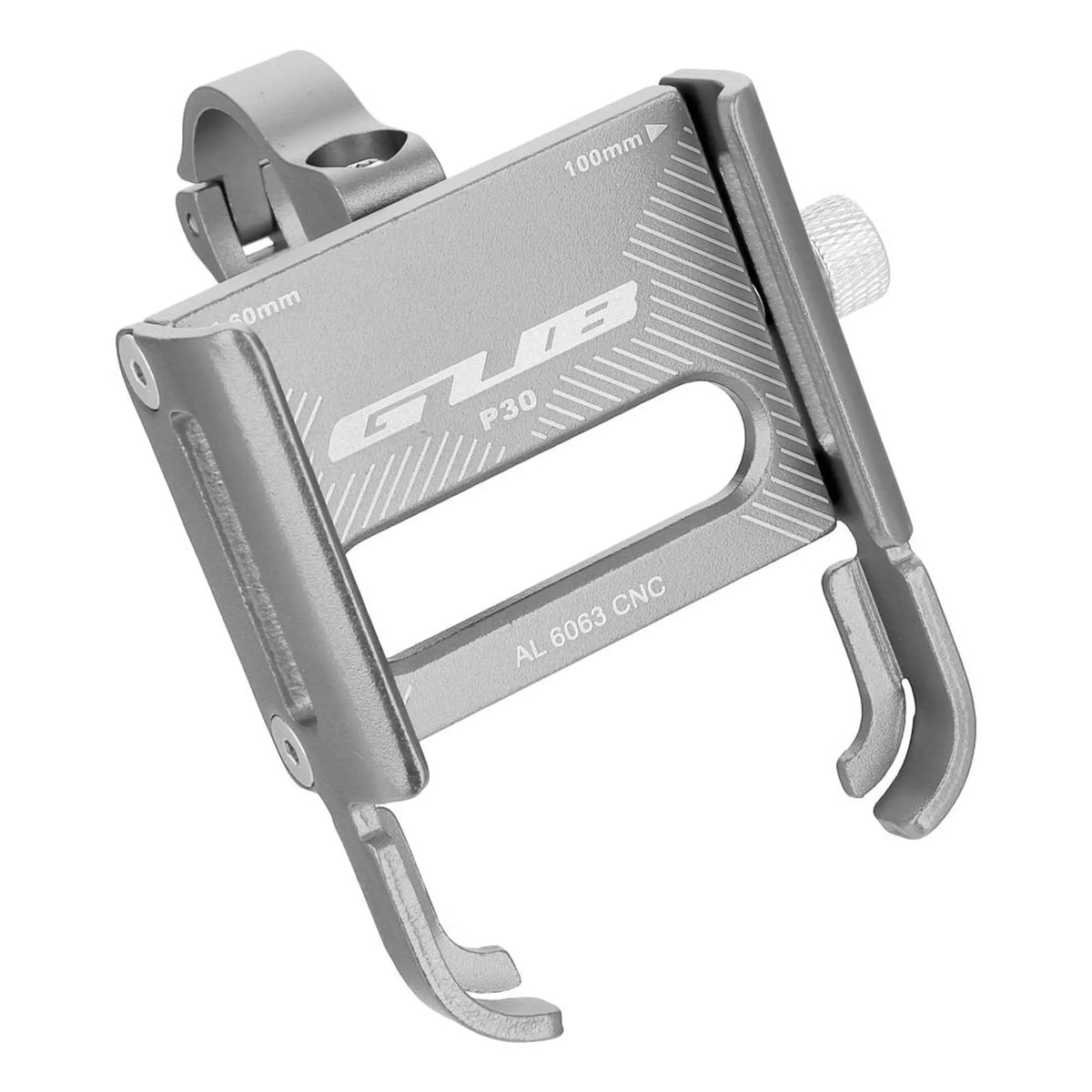 GUB P30 Fahrradhalterung für Lenker – Aluminium Silber