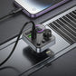 Hoco E86 Bluetooth FM Transmitter 48W mit USB-C & USB-A Schwarz - MIZO.at
