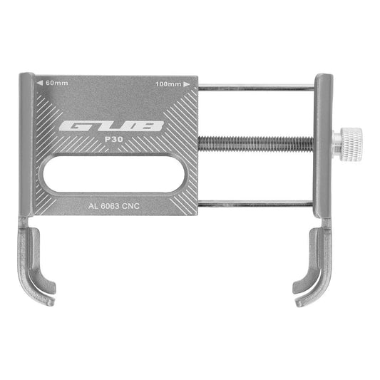 GUB P30 Fahrradhalterung für Lenker – Aluminium Silber