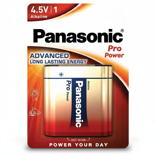 4.5V Flachbatterie 3LR12 Panasonic Pro Power Alkaline