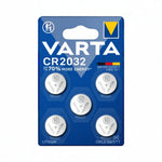 Varta CR2032 Lithium Knopfzellen 5er Pack 3 V - MIZO.at