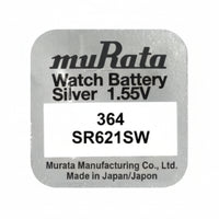 Murata 364 SR621SW Silber Knopfzelle 1,55 V - MIZO.at