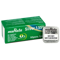 Murata 381 SR1120SW Silber Knopfzelle 1,55 V - MIZO.at