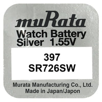 Murata 397 SR726SW Silber Knopfzelle 1,55 V - MIZO.at