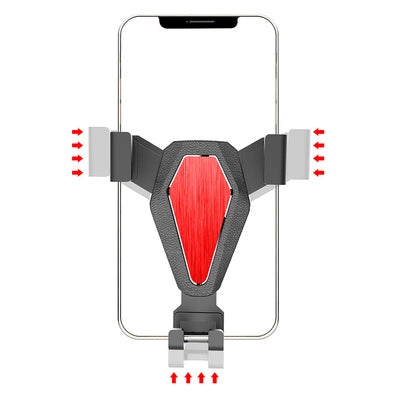 Gravity Car Phone Holder | Silver Mount YC07 - MIZO.at