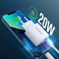 CHOETECH Q5004 20W USB-C Ladegerät Set (2er Pack) – Weiß - MIZO.at