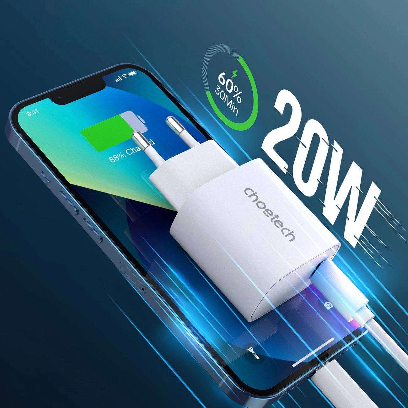 Choetech Q5004 20W PD Power Charger Set (2-Pack) - MIZO.at