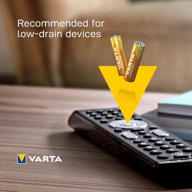 VARTA Longlife AAA LR03 1,5V Alkaline-Batterien – 30er Pack