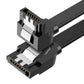 Ugreen Winkel SATA 3.0 Kabel 0,5 m – Schwarz Hochgeschwindigkeit - MIZO.at