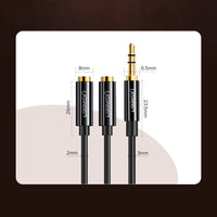 Ugreen 3.5mm Headphone Splitter | Dual Audio Adapter - MIZO.at