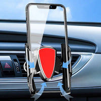 Universal Gravity Phone Holder | Dark Gray Car Mount YC05 - MIZO.at