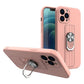 Samsung S21 Ring Silikon Case – Schwarz mit Finger Grip & Stand - MIZO.at
