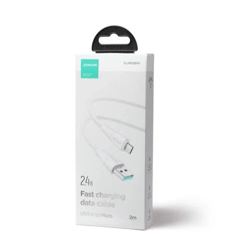 Joyroom 2m USB Cable | Micro USB 2.4A Fast Charging & Data Transfer - MIZO.at