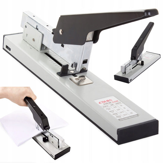 Metal stapler for up to 100 sheets – Adjustable staple depth