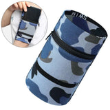 Stoff-Armband für Laufen & Fitness | Camo Blau | Handyhalterung - MIZO.at