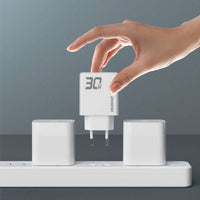 Dudao A30EUT 30W GaN USB-A / USB-C Wall Charger | Compact & Safe - MIZO.at